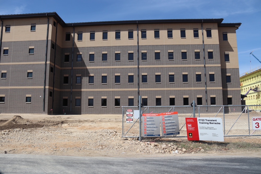 Fort McCoy’s South Barracks Project now passes 85 percent completion as April 2025 continues