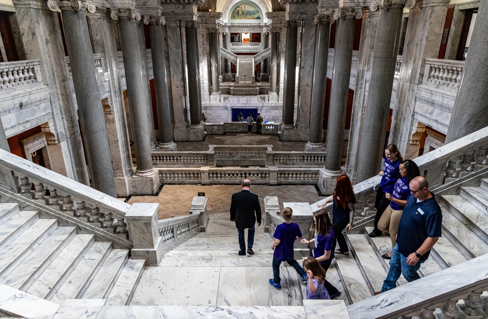 Youths represent Fort Knox at Governor-hosted Month of the Military Child event