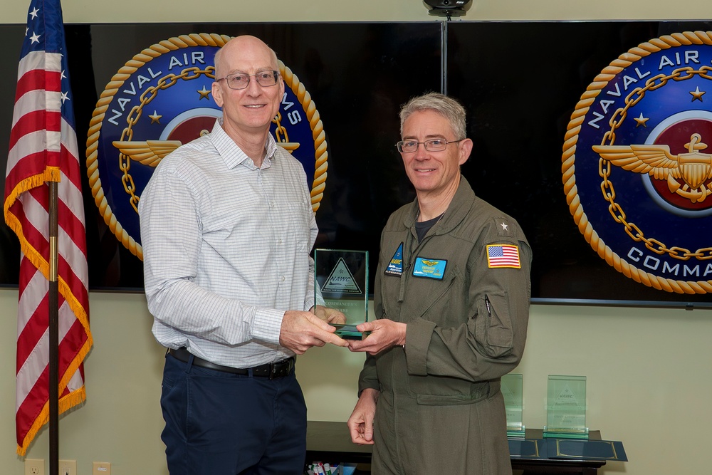 Commander’s Award Honors NAWCWD Team for Workplace Partnership