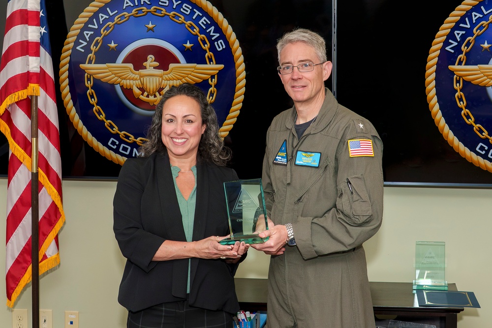 Commander’s Award Honors NAWCWD Team for Workplace Partnership