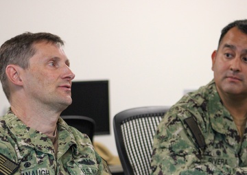 Rear Adm. Chris Cavanaugh Visits Undersea Rescue Command