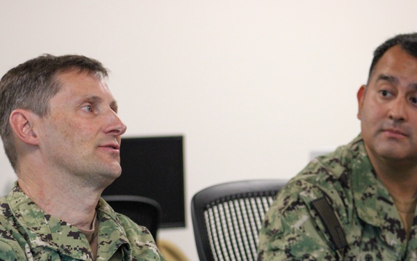 Rear Adm. Chris Cavanaugh Visits Undersea Rescue Command
