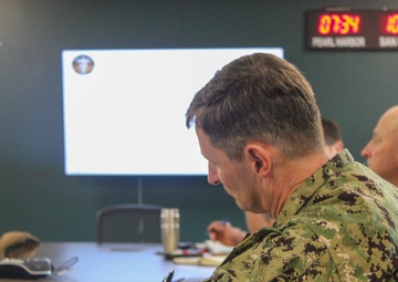Rear Adm. Chris Cavanaugh Visits Undersea Rescue Command