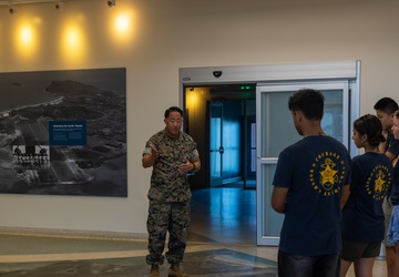 Clements High School Navy Junior ROTC tours MCAS