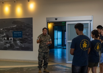 Clements High School Navy Junior ROTC tours MCAS