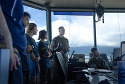Clements High School Navy Junior ROTC tours MCAS [Image 2 of 4]