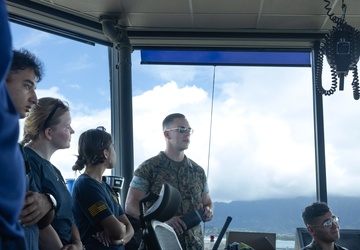 Clements High School Navy Junior ROTC tours MCAS