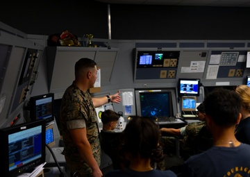 Clements High School Navy Junior ROTC tours MCAS