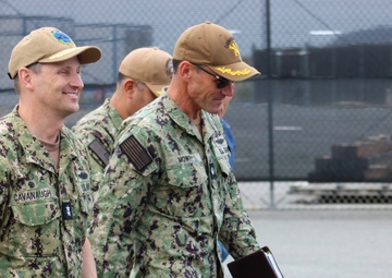 Rear Adm. Chris Cavanaugh Visits Undersea Rescue Command
