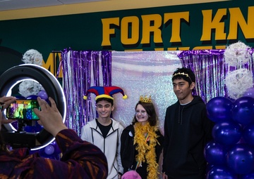 Fort Knox Middle High School ‘purples up’ for Month of the Military Child