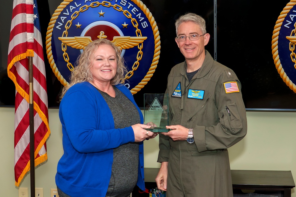 Commander’s Award Honors NAWCWD Team for Workplace Partnership