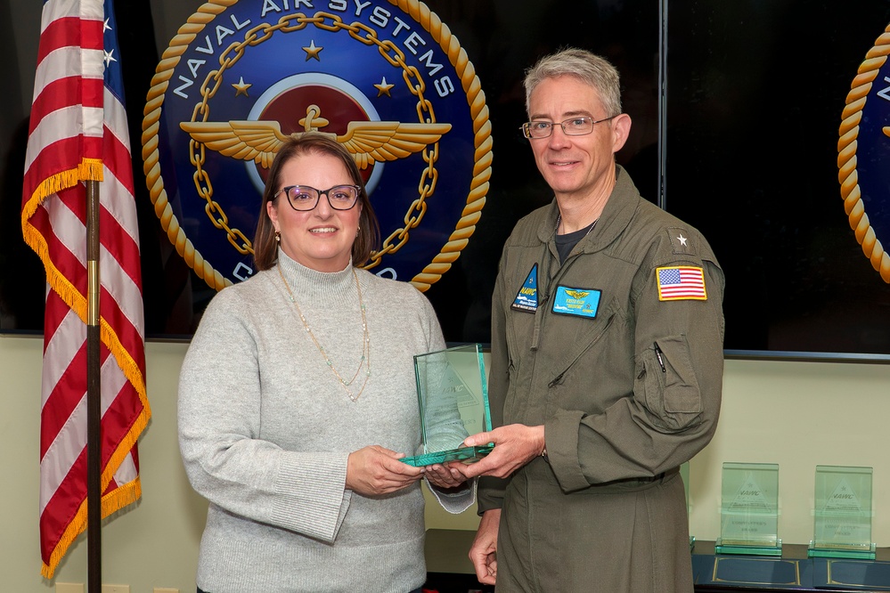 Commander’s Award Honors NAWCWD Team for Workplace Partnership