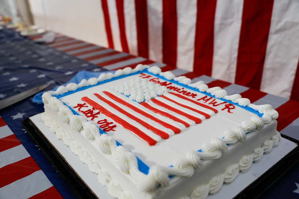American Legion and USO open MWR Facility at FOB Bell