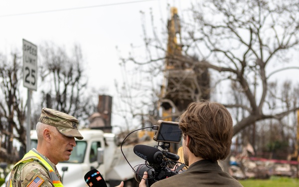 Pacific Palisades — Debris Removal Continues