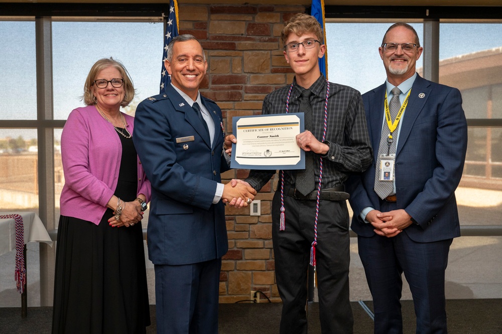 Senior Salute and Cord Graduate Ceremony at Holloman Air Force Base