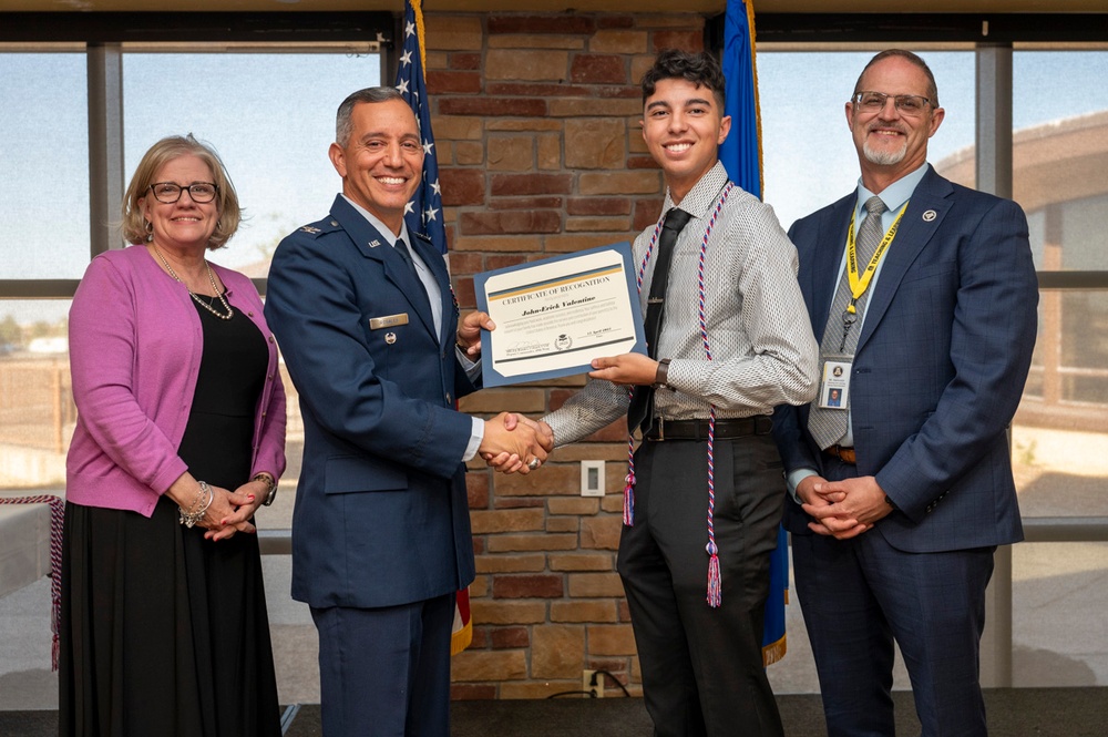 Senior Salute and Cord Graduate Ceremony at Holloman Air Force Base