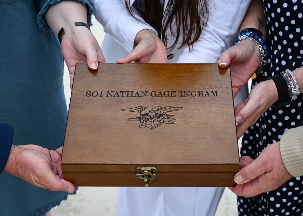 Naval Special Warfare Honors Fallen Operator Gage Ingram With Posthumous Medal