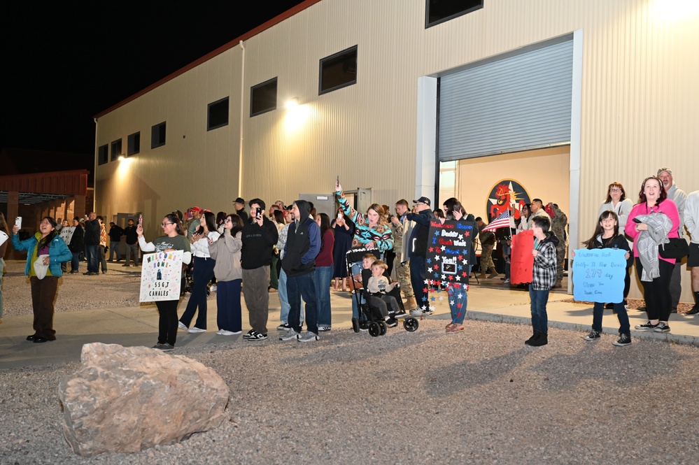 820th and 555th RED HORSE Squadron Airmen Return from Deployment