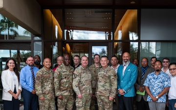 CECOM Commander visits DPAA