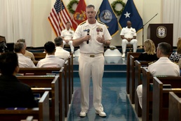 CTF-76 Holds Change-of-Command
