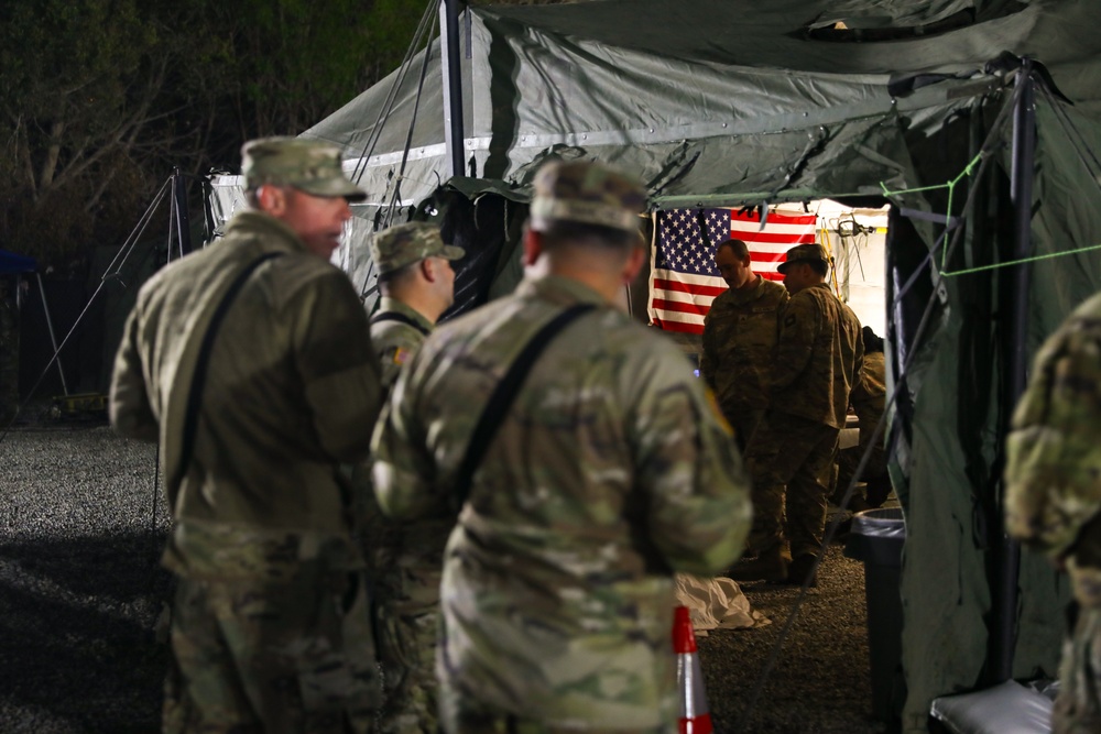 California Guardsmen Continue Efforts in Malibu After LA Fire