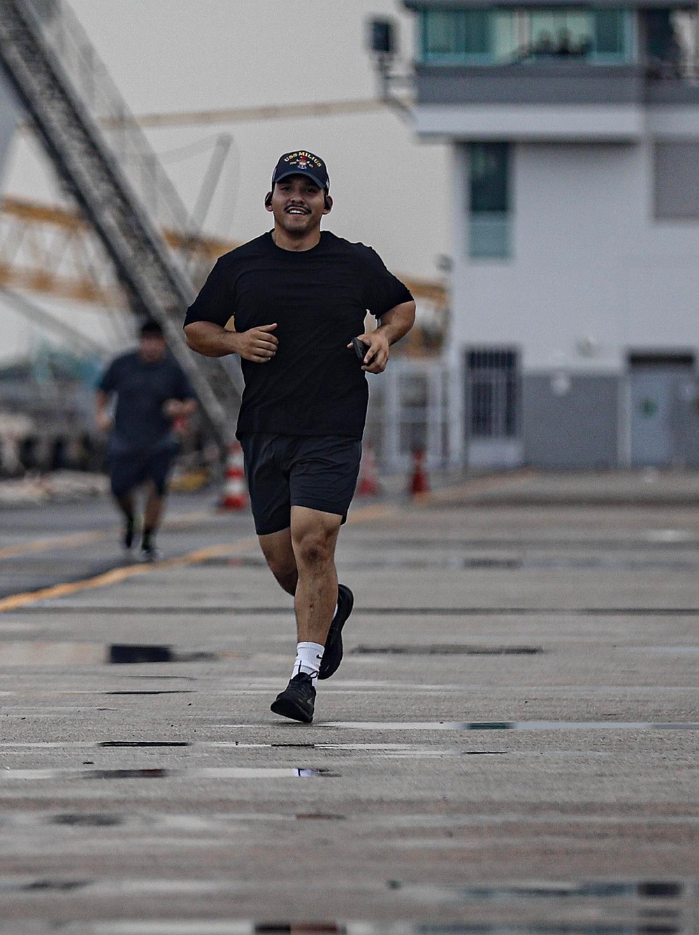 USS Milius (DDG 69) Sailors Participate in 5K Fun Run at Changi Naval Base in Singapore