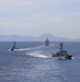 Tunisian Navy Steams Behind USS Mount Whitney