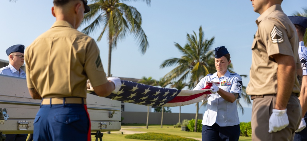 U.S. Ambassador Marc E. Knapper, VNOSMP and DPAA personnel conduct repatriation ceremony - 25-2VN