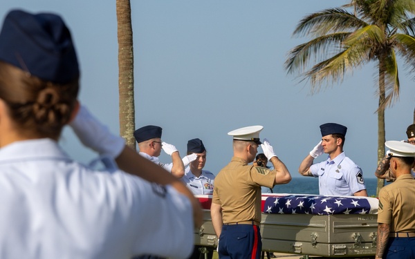 U.S. Ambassador Marc E. Knapper, VNOSMP and DPAA personnel conduct repatriation ceremony - 25-2VN