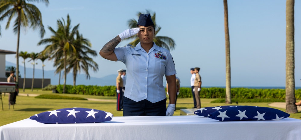 U.S. Ambassador Marc E. Knapper, VNOSMP and DPAA personnel conduct repatriation ceremony - 25-2VN