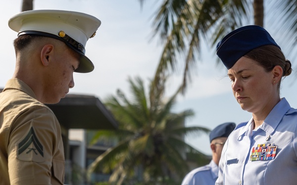 U.S. Ambassador Marc E. Knapper, VNOSMP and DPAA personnel conduct repatriation ceremony - 25-2VN