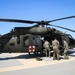 U.S. Soldiers conduct training on aerial medical evacuation