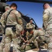 U.S. Soldiers conduct training on aerial medical evacuation
