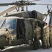 U.S. Soldiers conduct training on aerial medical evacuation
