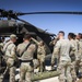 U.S. Soldiers conduct training on aerial medical evacuation