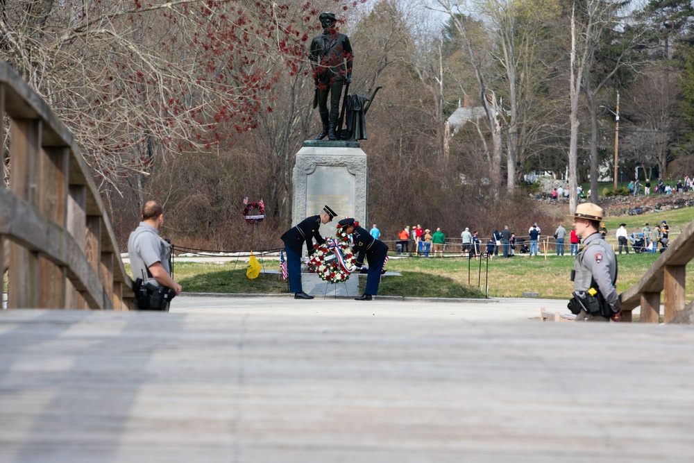 Mass Guard Celebrates 250th Anniversary of the Start of the Revolution