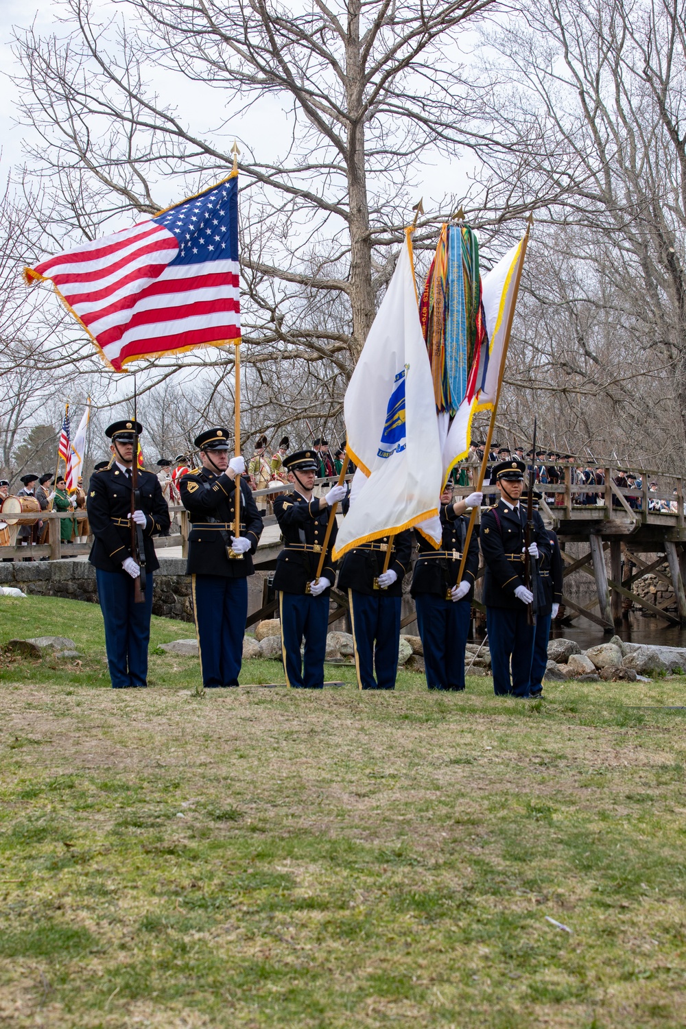 Mass Guard Celebrates 250th Anniversary of the Start of the Revolution