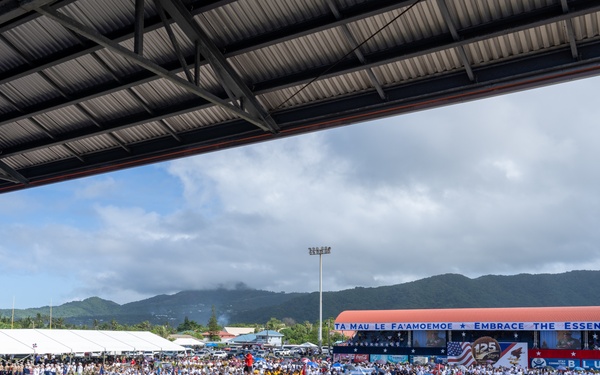 Pago Pago celebrates American Samoa Flag Day