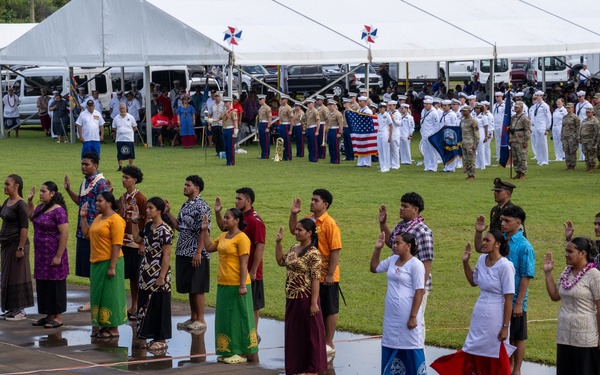 Pago Pago celebrates American Samoa Flag Day