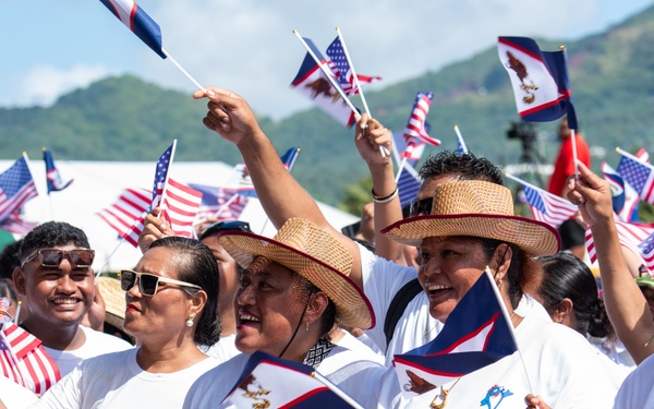 Pago Pago celebrates American Samoa Flag Day