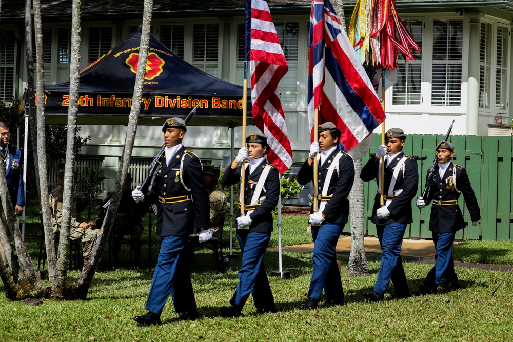 The State of Hawaii and USARPAC Commemorates the history of the Battle of Lexington And Concord
