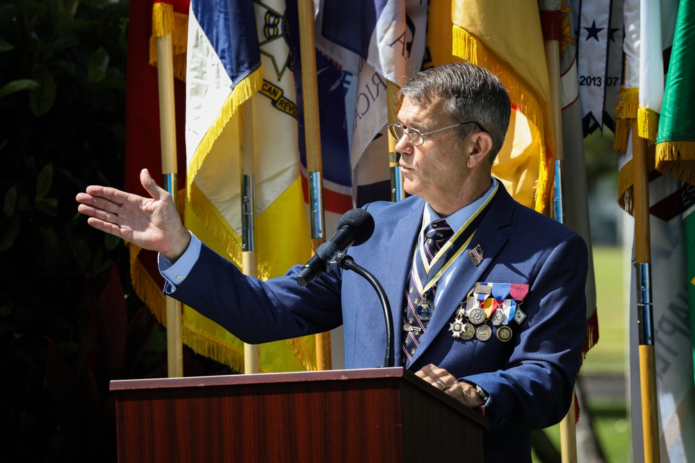 The State of Hawaii and USARPAC Commemorates the history of the Battle of Lexington And Concord