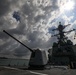 USS Milius (DDG 69) Departs Singapore