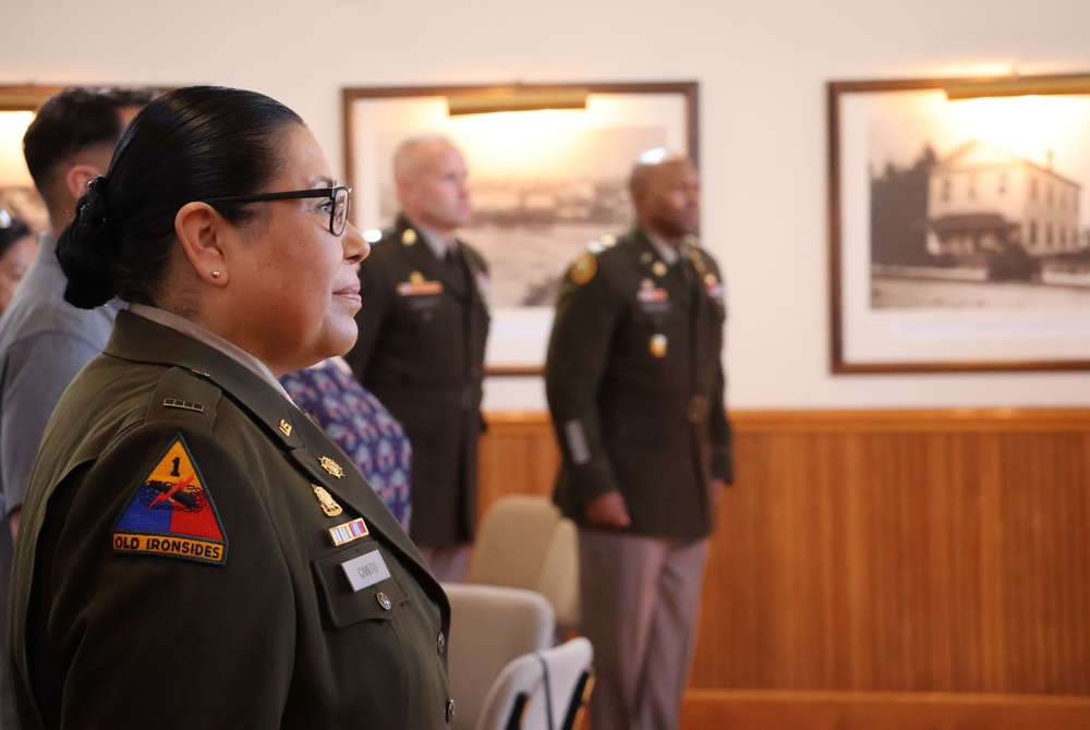 Chief Warrant Officer 4 Lucia Cantu's Retirement Ceremony
