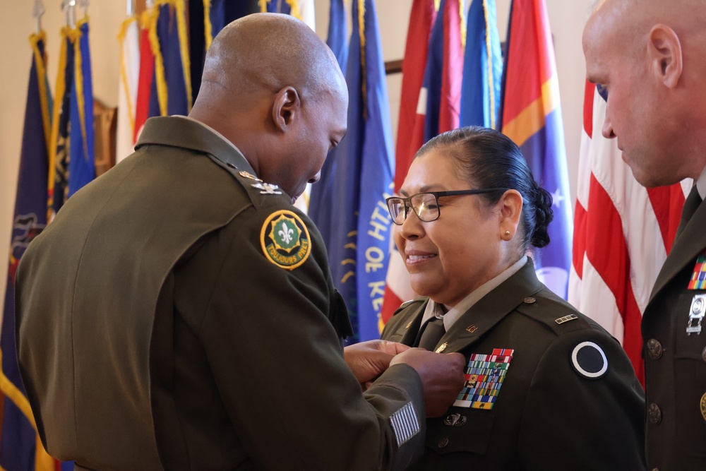 Chief Warrant Officer 4 Lucia Cantu's Retirement Ceremony