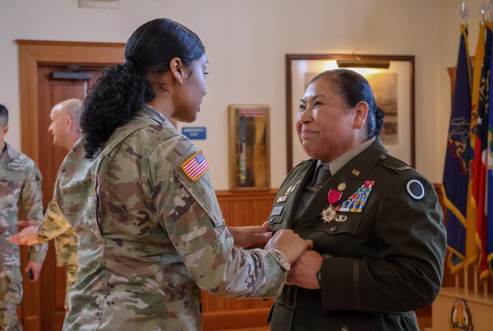 Chief Warrant Officer 4 Lucia Cantu's Retirement Ceremony
