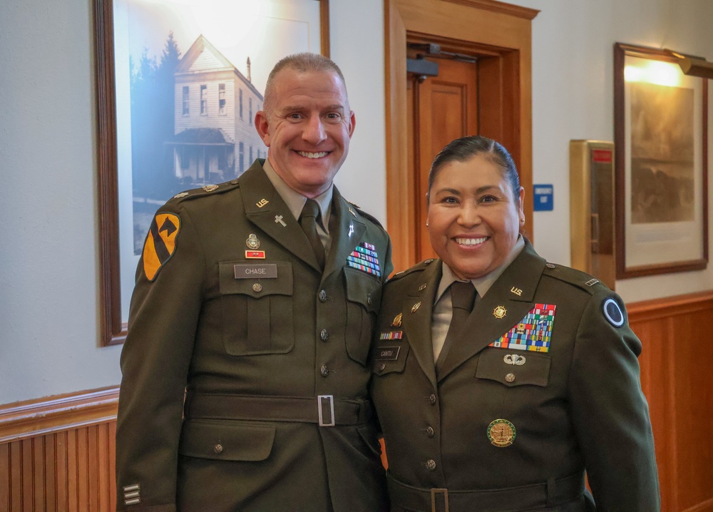 Chief Warrant Officer 4 Lucia Cantu's Retirement Ceremony