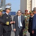 USS Mount Whitney Hosts Key Leadership Engagement between Sixth Fleet and Libya