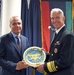 USS Mount Whitney Hosts Key Leadership Engagement between Sixth Fleet and Libya