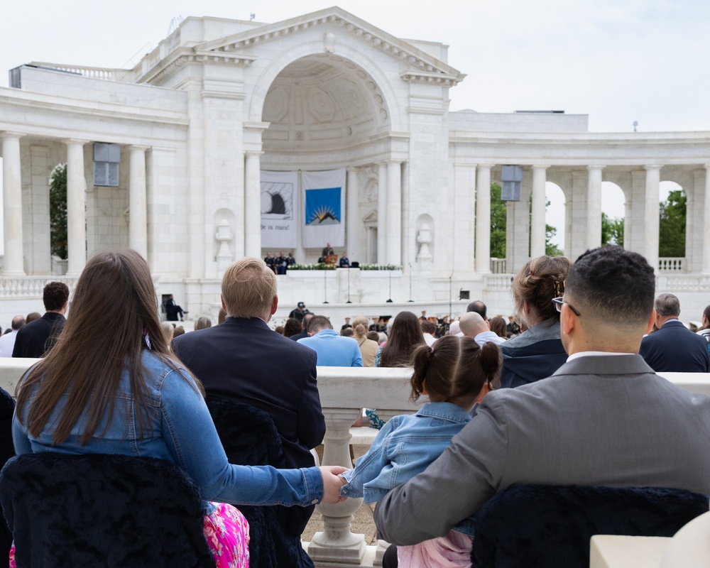 Annual Easter Sunrise Service held in Memorial Amphitheater